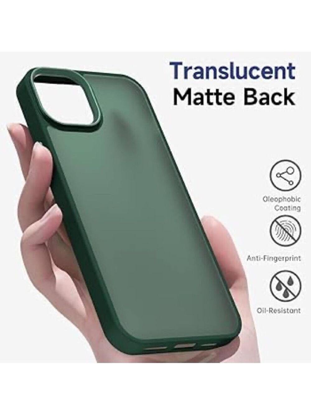 Green Matte iPhone 14 Pro Max Case
